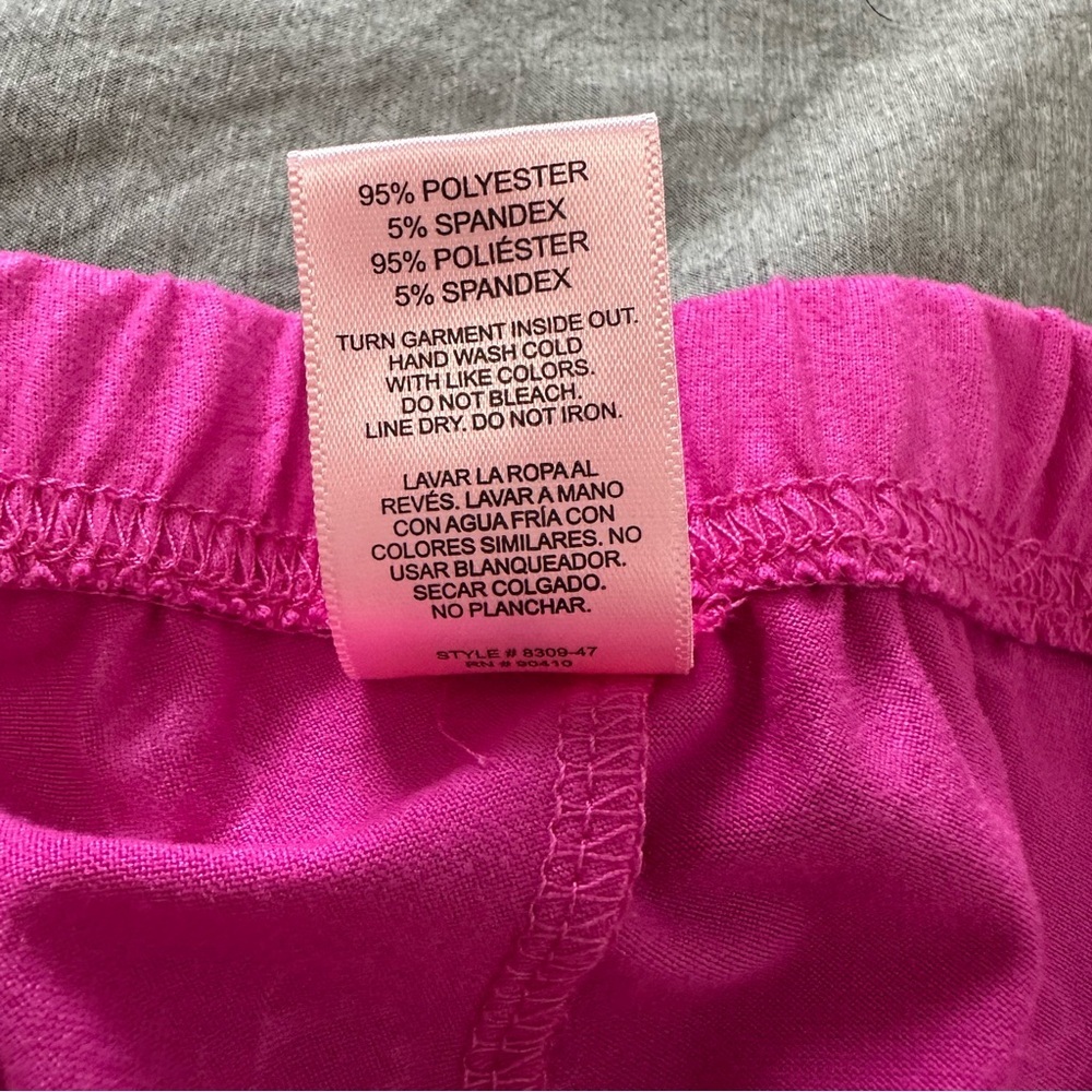 Juicy Couture Fuchsia Lounge Sleep Shorts XL - Picture 4 of 6